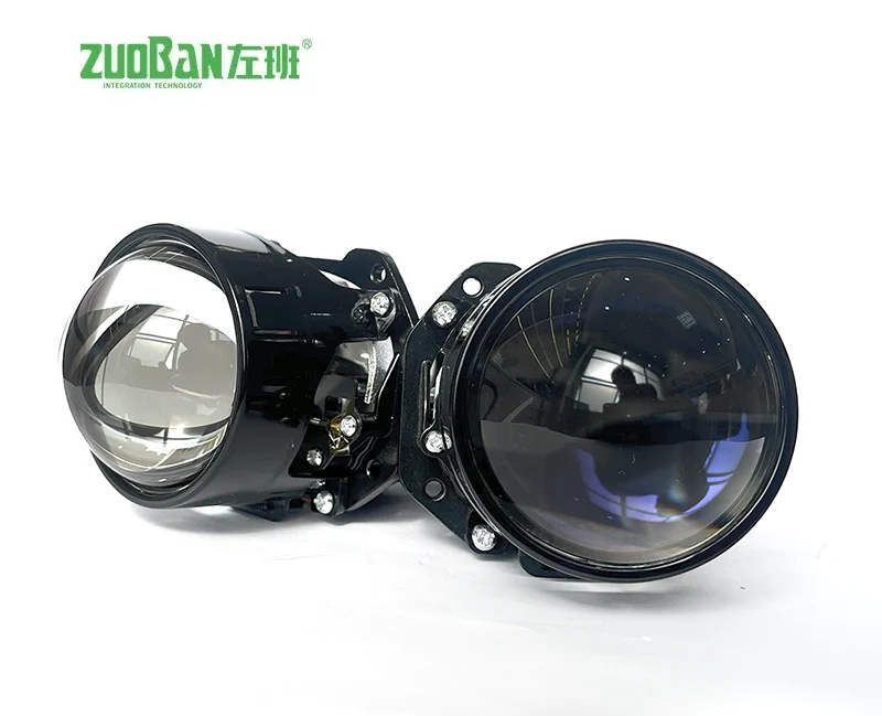 2,5 colio objektyvas 50W LED bi-Xenon Lęšiai